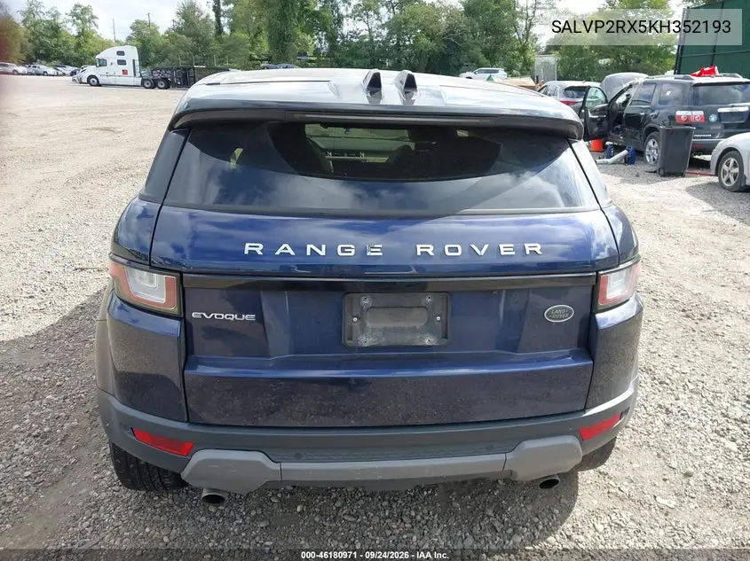 2019 LAND ROVER RANGE ROVER EVOQUE VIN SALVP2RX5KH352193 — фото 17