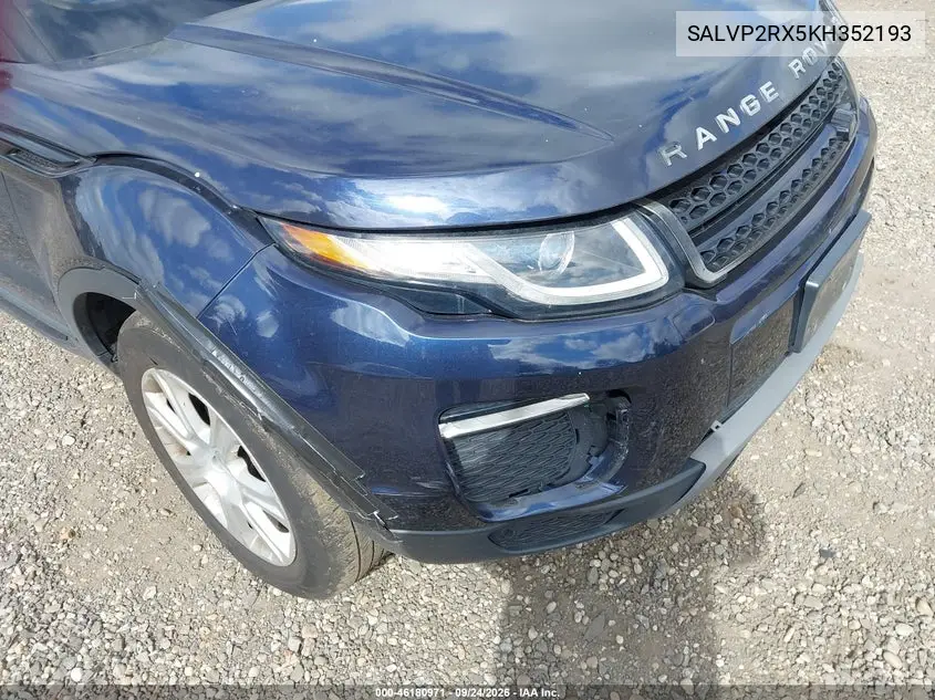 2019 LAND ROVER RANGE ROVER EVOQUE VIN SALVP2RX5KH352193 — фото 6