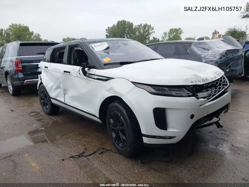 LAND ROVER RANGE ROVER EVOQUE 2020, VIN SALZJ2FX6LH105757