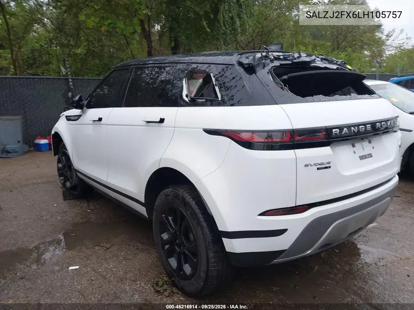 2020 LAND ROVER RANGE ROVER EVOQUE VIN SALZJ2FX6LH105757 — фото 3