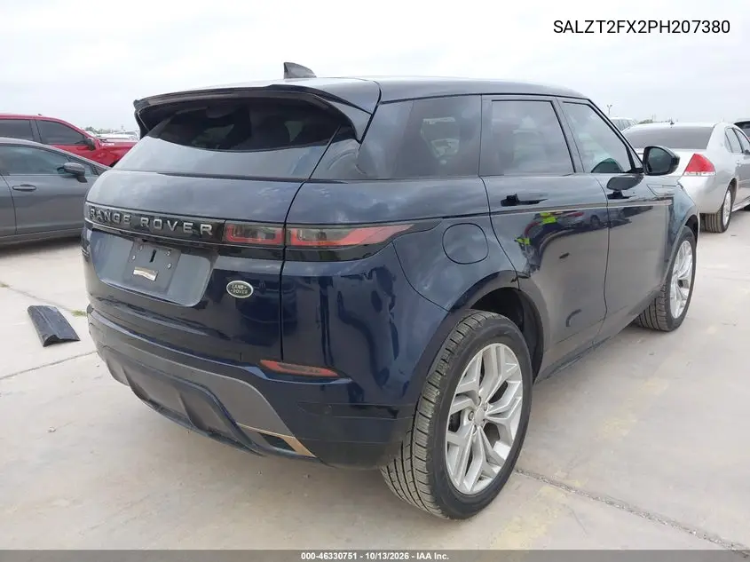 2023 LAND ROVER RANGE ROVER EVOQUE VIN SALZT2FX2PH207380 — фото 4