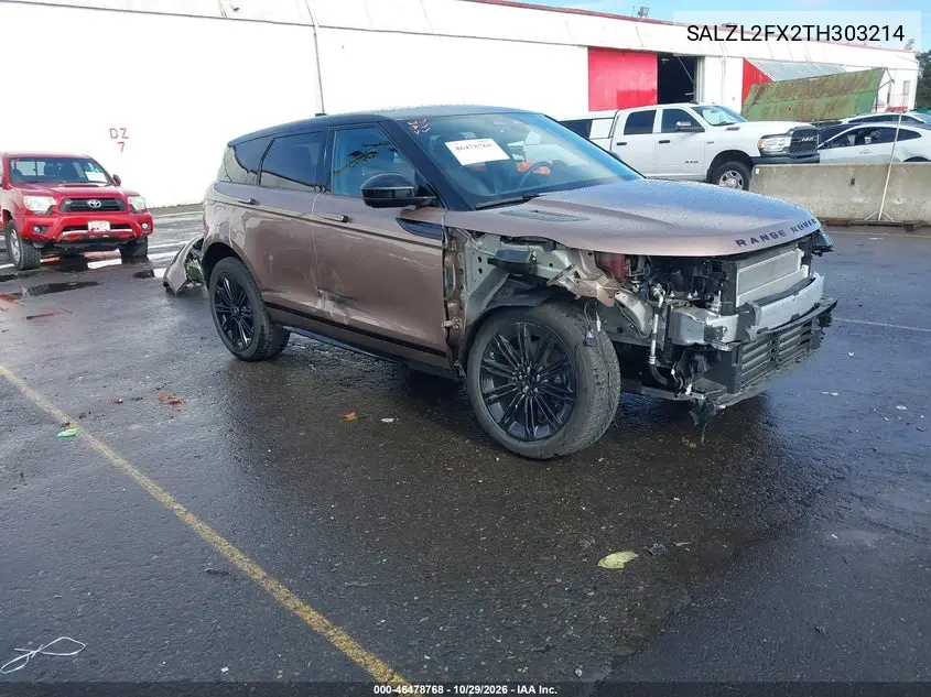 LAND ROVER RANGE ROVER EVOQUE 2026, VIN SALZL2FX2TH303214