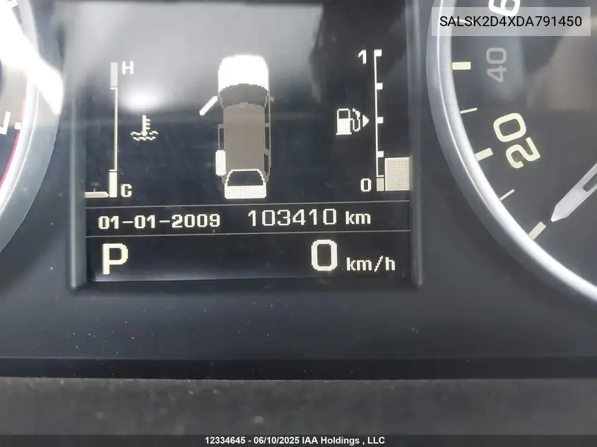2013 LAND ROVER RANGE ROVER SPORT VIN SALSK2D4XDA791450 — фото 15