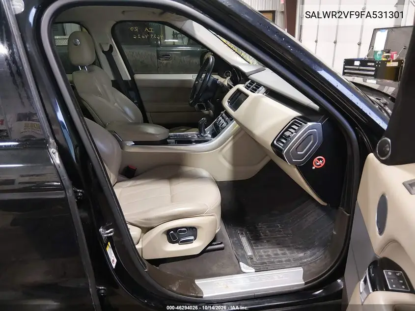 2015 LAND ROVER RANGE ROVER SPORT VIN SALWR2VF9FA531301 — фото 5