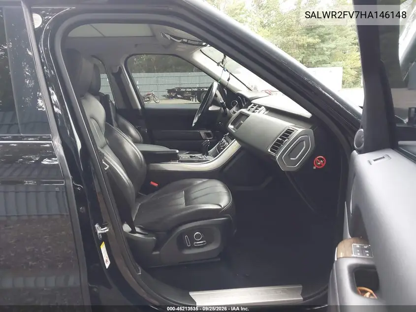 2017 LAND ROVER RANGE ROVER SPORT VIN SALWR2FV7HA146148 — фото 5