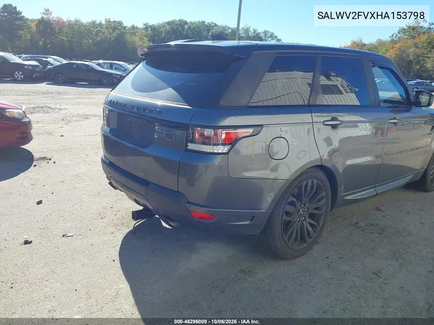 2017 LAND ROVER RANGE ROVER SPORT VIN SALWV2FVXHA153798 — фото 4