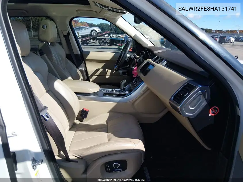 2017 LAND ROVER RANGE ROVER SPORT VIN SALWR2FE8HA131741 — фото 5