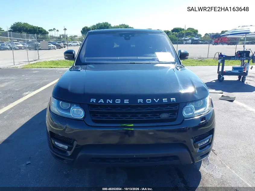 2017 LAND ROVER RANGE ROVER SPORT VIN SALWR2FE2HA163648 — фото 12