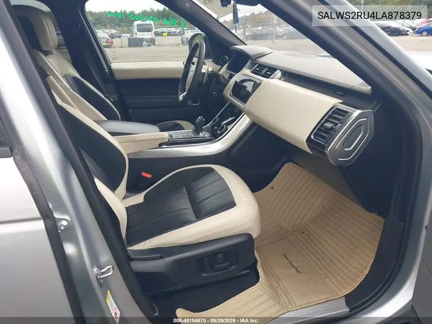 2020 LAND ROVER RANGE ROVER SPORT VIN SALWS2RU4LA878379 — фото 5