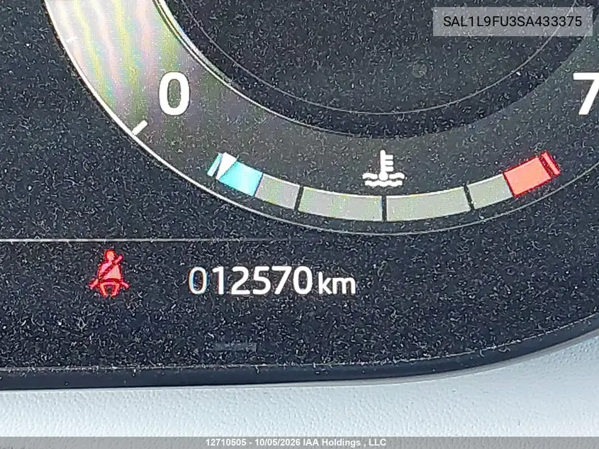 2025 LAND ROVER RANGE ROVER SPORT VIN SAL1L9FU3SA433375 — фото 15