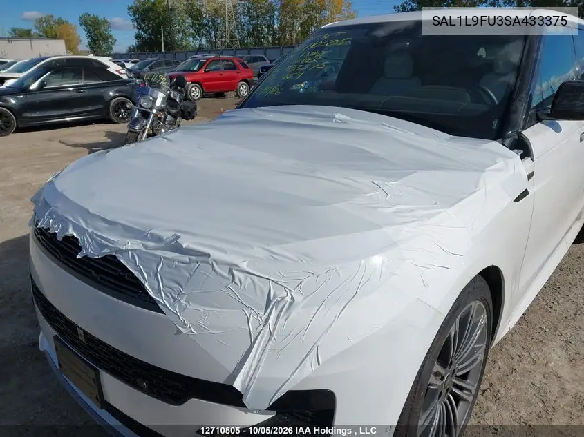 2025 LAND ROVER RANGE ROVER SPORT VIN SAL1L9FU3SA433375 — фото 20