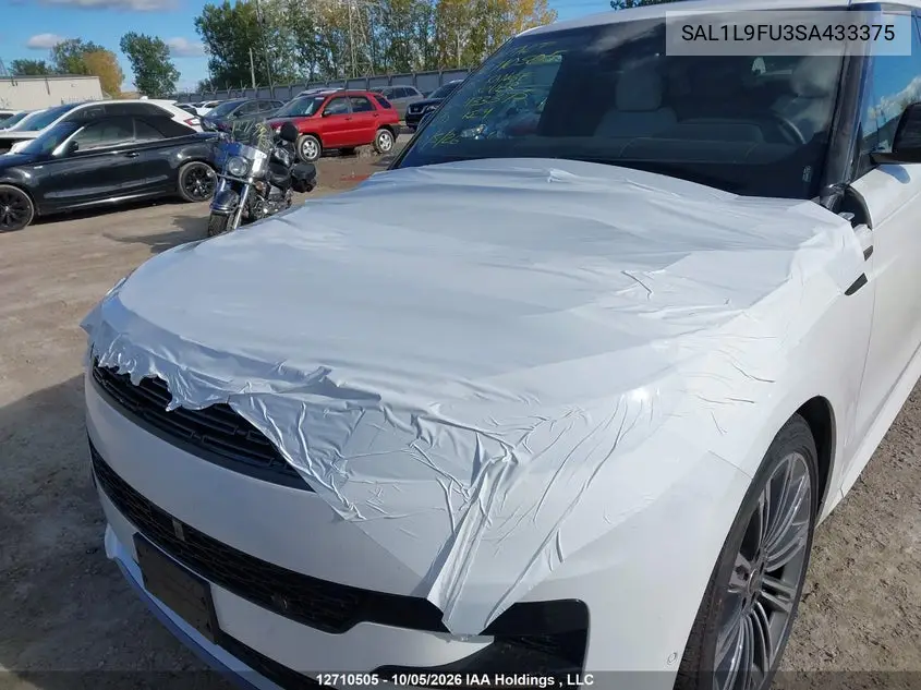 2025 LAND ROVER RANGE ROVER SPORT VIN SAL1L9FU3SA433375 — фото 6