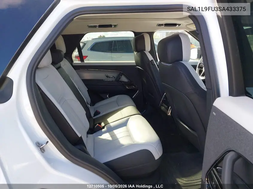 2025 LAND ROVER RANGE ROVER SPORT VIN SAL1L9FU3SA433375 — фото 8