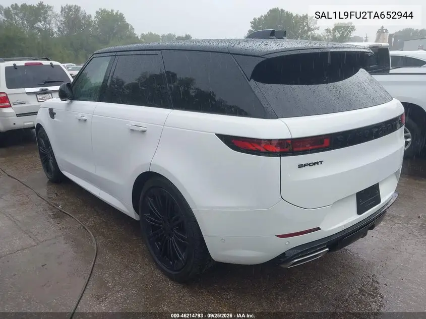 2026 LAND ROVER RANGE ROVER SPORT VIN SAL1L9FU2TA652944 — фото 3