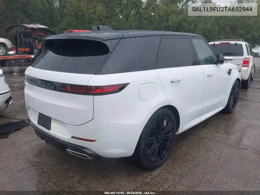 2026 LAND ROVER RANGE ROVER SPORT VIN SAL1L9FU2TA652944 — фото 4