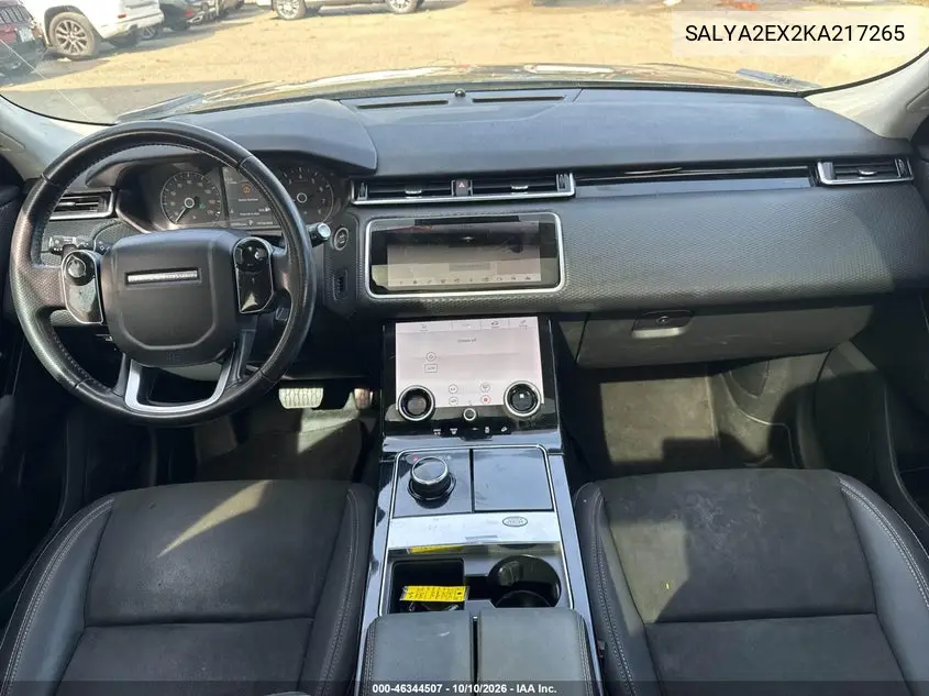 2019 LAND ROVER RANGE ROVER VELAR VIN SALYA2EX2KA217265 — фото 6