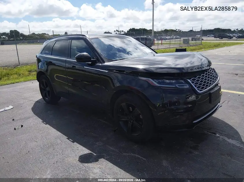 LAND ROVER RANGE ROVER VELAR 2020, VIN SALYB2EX5LA285879