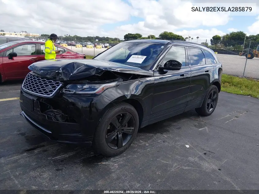 2020 LAND ROVER RANGE ROVER VELAR VIN SALYB2EX5LA285879 — фото 2