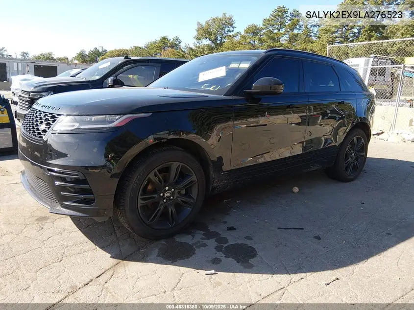 2020 LAND ROVER RANGE ROVER VELAR VIN SALYK2EX9LA276523 — фото 2
