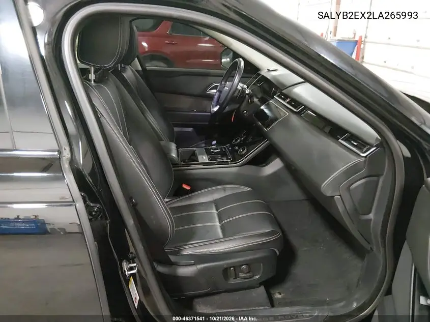 2020 LAND ROVER RANGE ROVER VELAR VIN SALYB2EX2LA265993 — фото 5