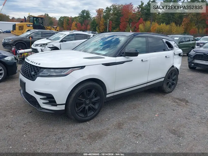 2023 LAND ROVER RANGE ROVER VELAR VIN SALYT2EXXPA352835 — фото 2