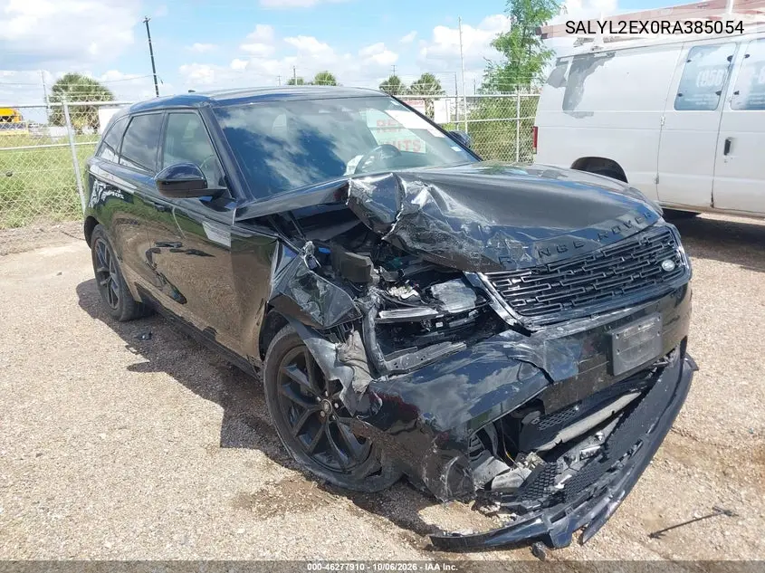 LAND ROVER RANGE ROVER VELAR 2024, VIN SALYL2EX0RA385054