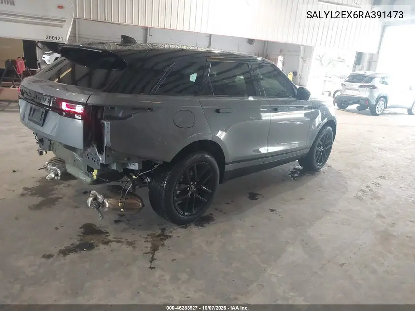 2024 LAND ROVER RANGE ROVER VELAR VIN SALYL2EX6RA391473 — фото 4