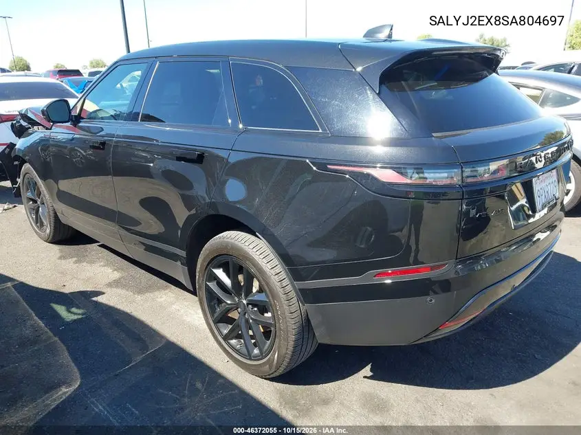 2025 LAND ROVER RANGE ROVER VELAR VIN SALYJ2EX8SA804697 — фото 3