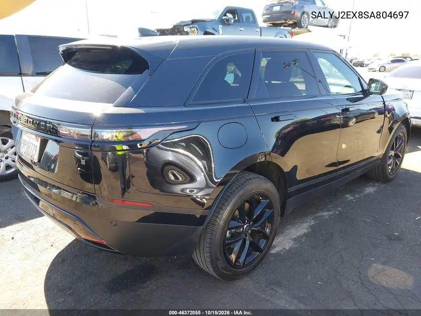 2025 LAND ROVER RANGE ROVER VELAR VIN SALYJ2EX8SA804697 — фото 4