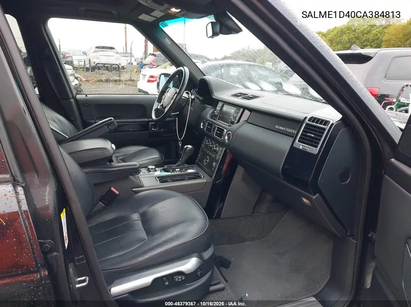 2012 LAND ROVER RANGE ROVER VIN SALME1D40CA384813 — фото 5