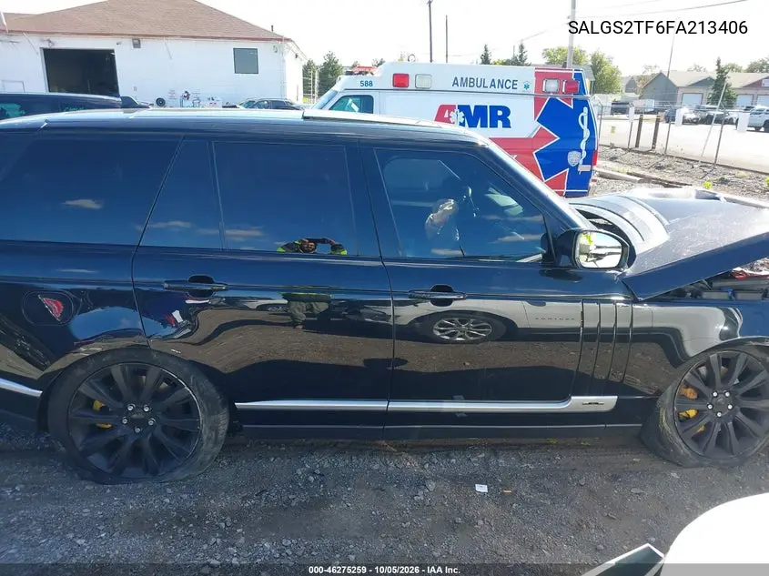2015 LAND ROVER RANGE ROVER VIN SALGS2TF6FA213406 — фото 14