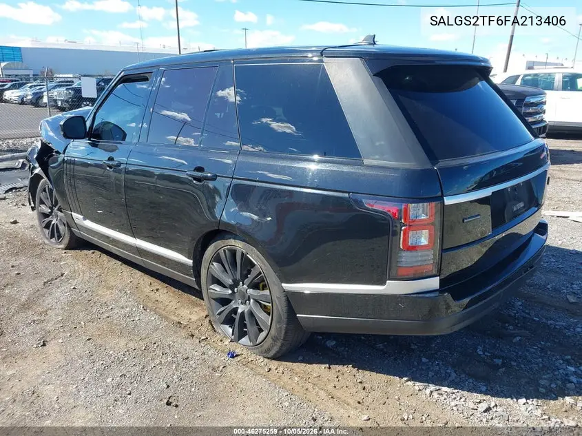 2015 LAND ROVER RANGE ROVER VIN SALGS2TF6FA213406 — фото 3