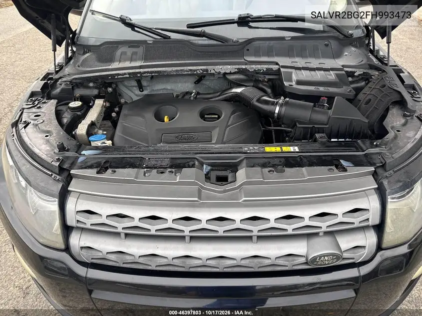 2015 LAND ROVER RANGE ROVER VIN SALVR2BG2FH993473 — фото 10