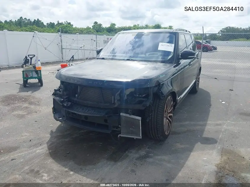 2016 LAND ROVER RANGE ROVER VIN SALGS3EF5GA284410 — фото 2