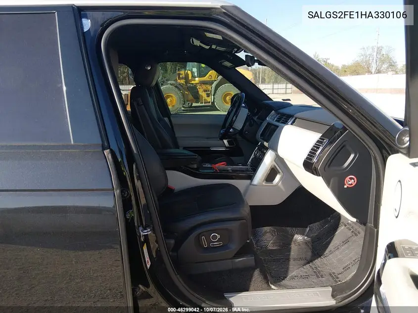 2017 LAND ROVER RANGE ROVER VIN SALGS2FE1HA330106 — фото 5