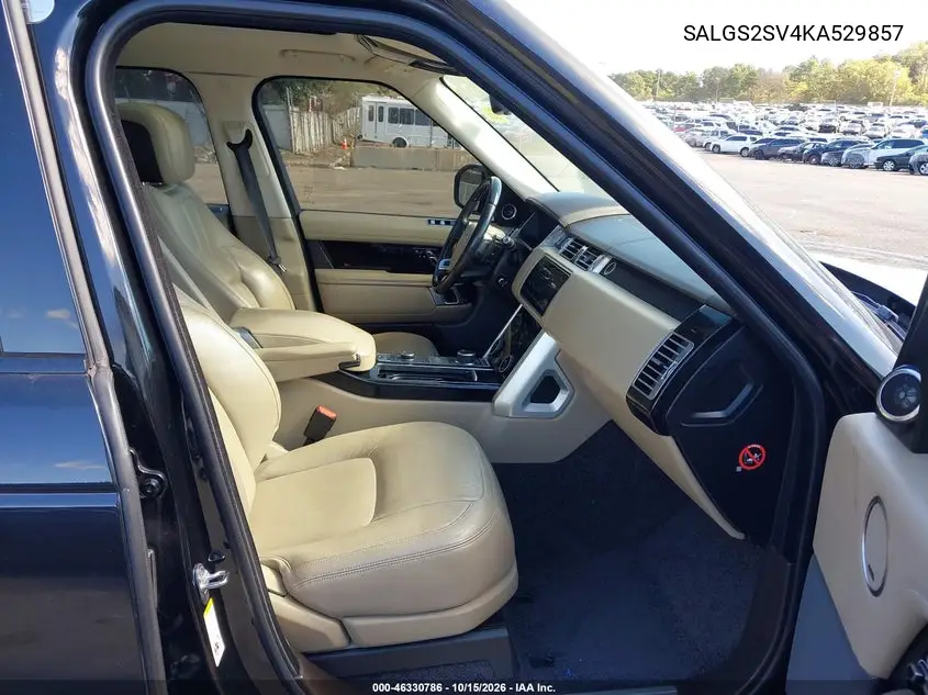2019 LAND ROVER RANGE ROVER VIN SALGS2SV4KA529857 — фото 5