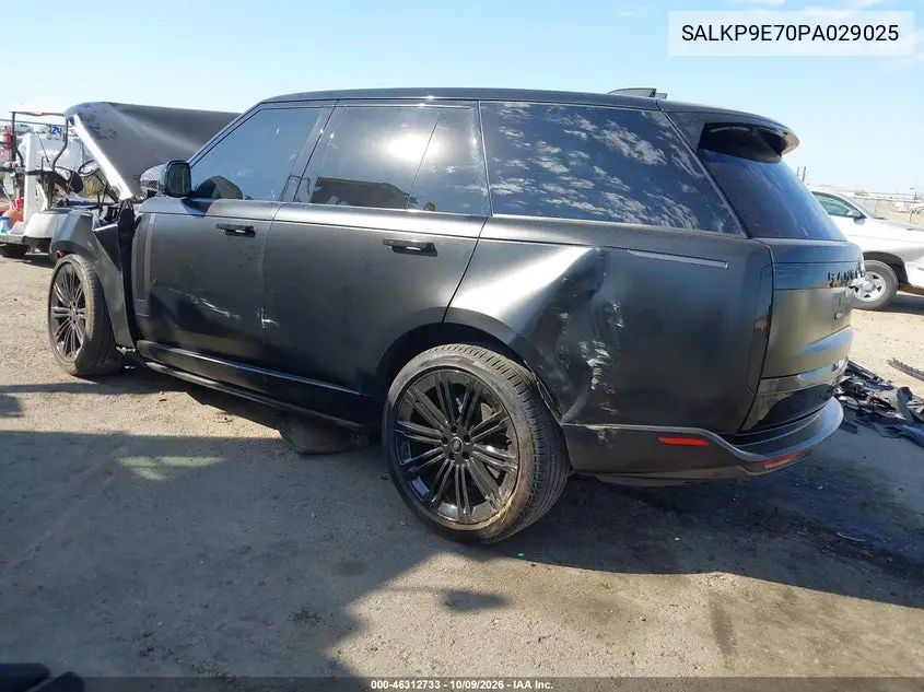 2023 LAND ROVER RANGE ROVER VIN SALKP9E70PA029025 — фото 3