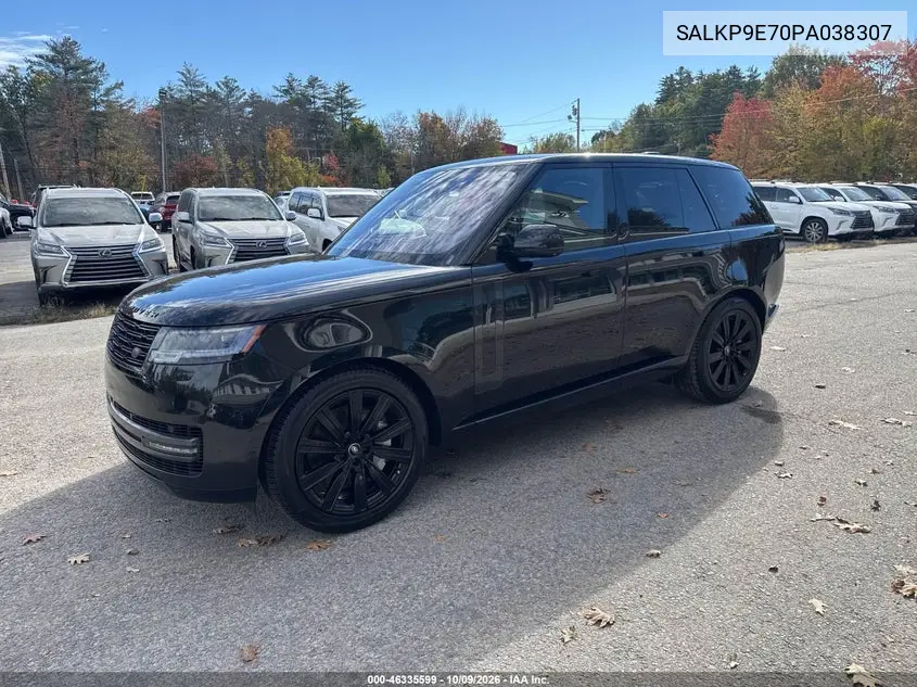 2023 LAND ROVER RANGE ROVER VIN SALKP9E70PA038307 — фото 2