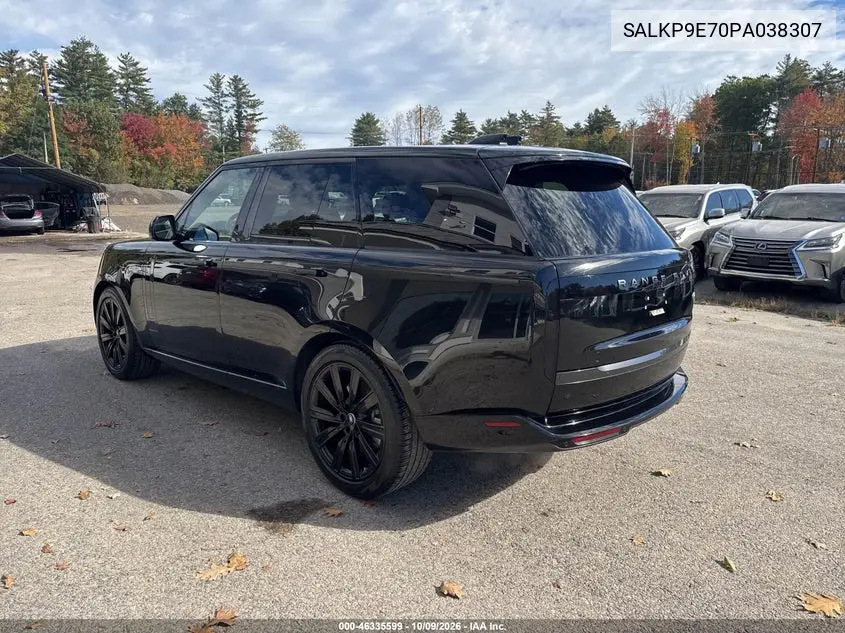 2023 LAND ROVER RANGE ROVER VIN SALKP9E70PA038307 — фото 3