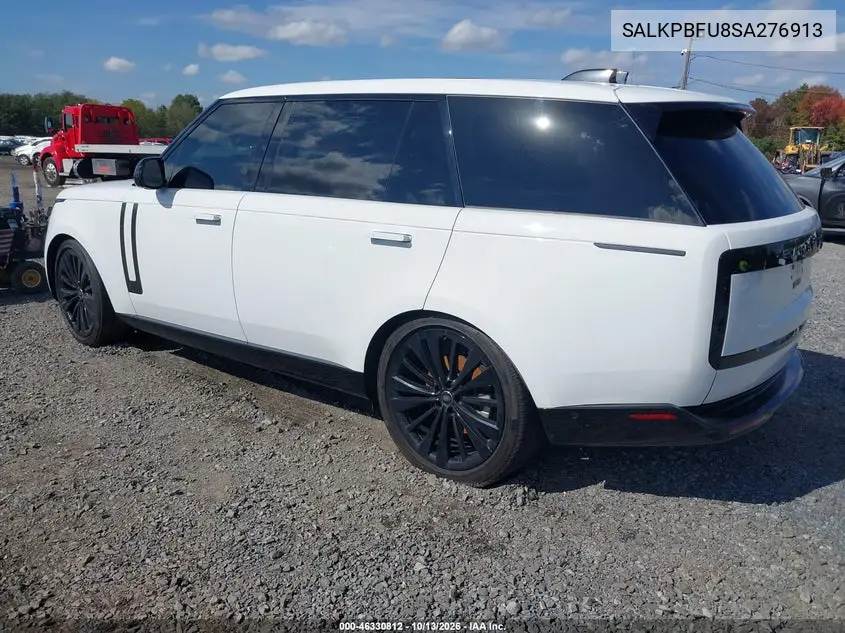 2025 LAND ROVER RANGE ROVER VIN SALKPBFU8SA276913 — фото 3