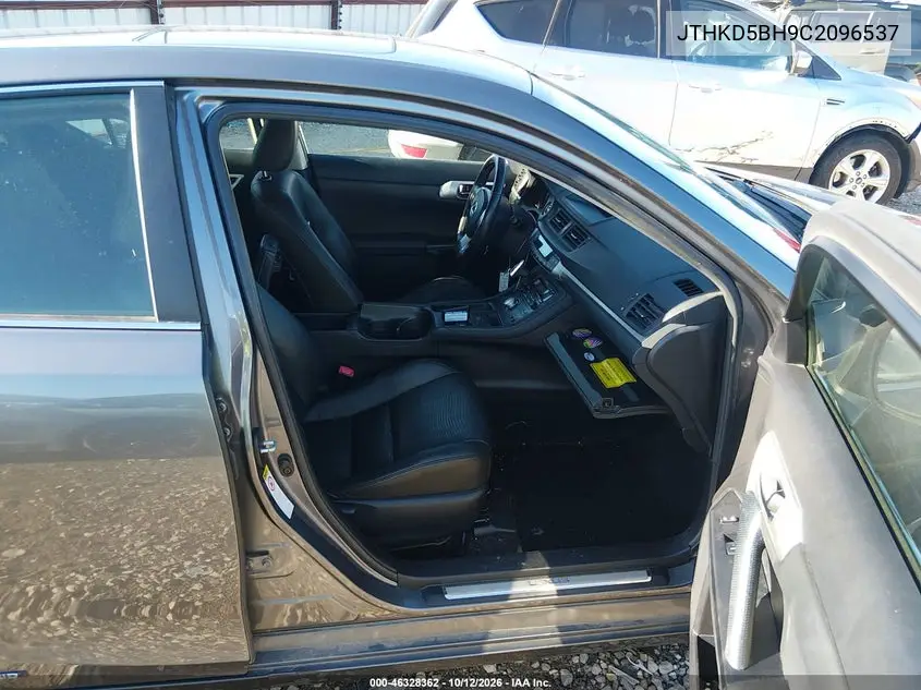 2012 LEXUS CT VIN JTHKD5BH9C2096537 — фото 5