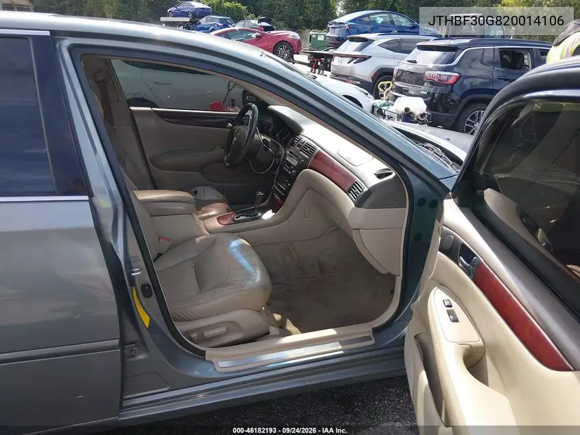 2002 LEXUS ES VIN JTHBF30G820014106 — фото 5