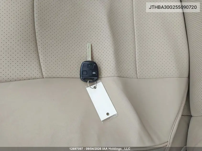 2005 LEXUS ES VIN JTHBA30G255090720 — фото 11