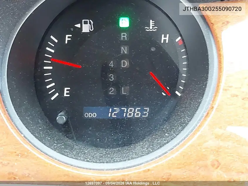 2005 LEXUS ES VIN JTHBA30G255090720 — фото 15