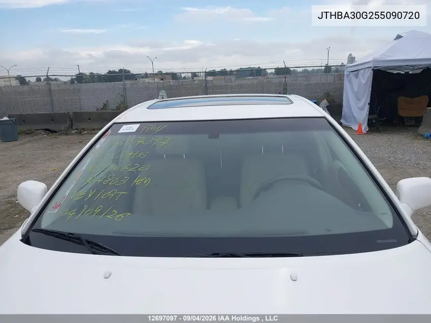 2005 LEXUS ES VIN JTHBA30G255090720 — фото 17