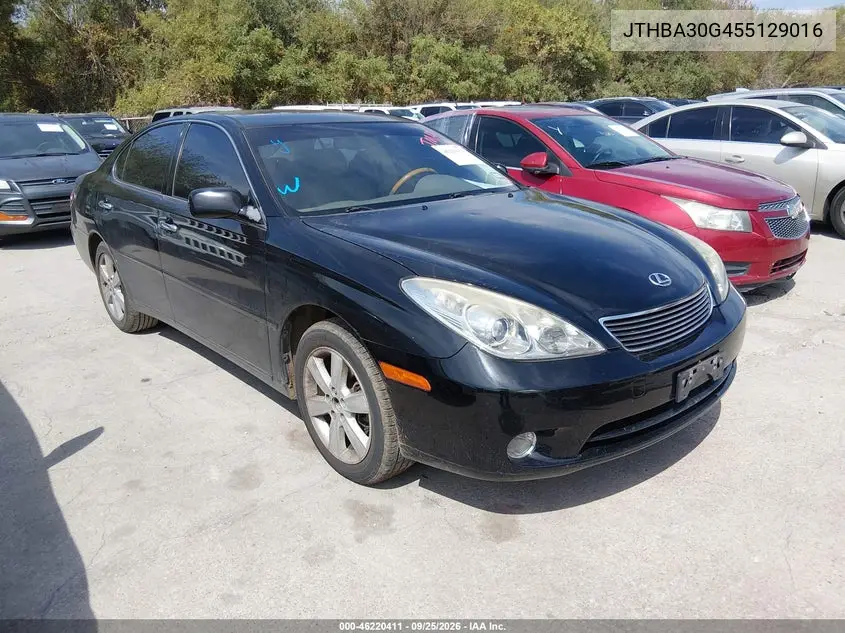 LEXUS ES 2005, VIN JTHBA30G455129016