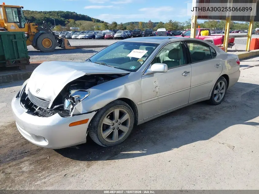 2005 LEXUS ES VIN JTHBA30G255066899 — фото 2