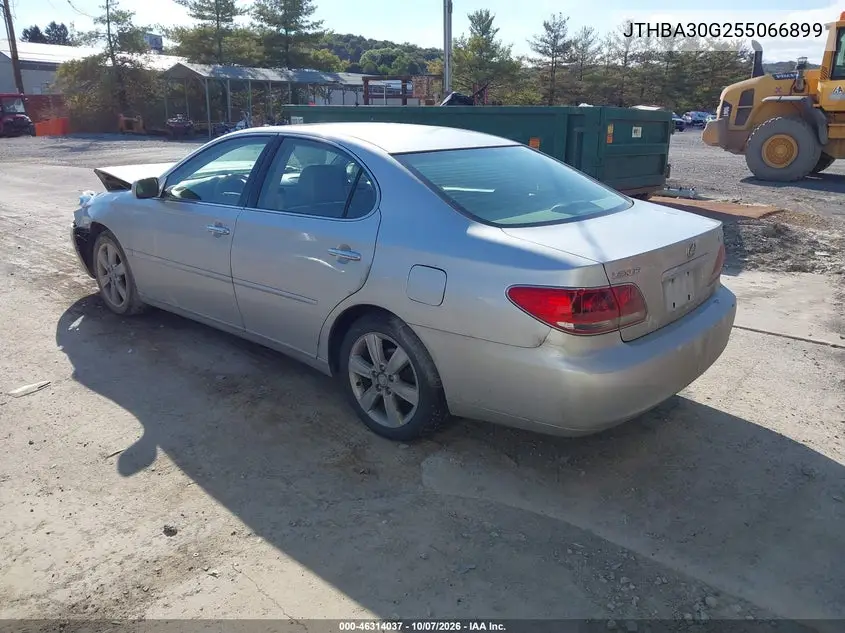 2005 LEXUS ES VIN JTHBA30G255066899 — фото 3
