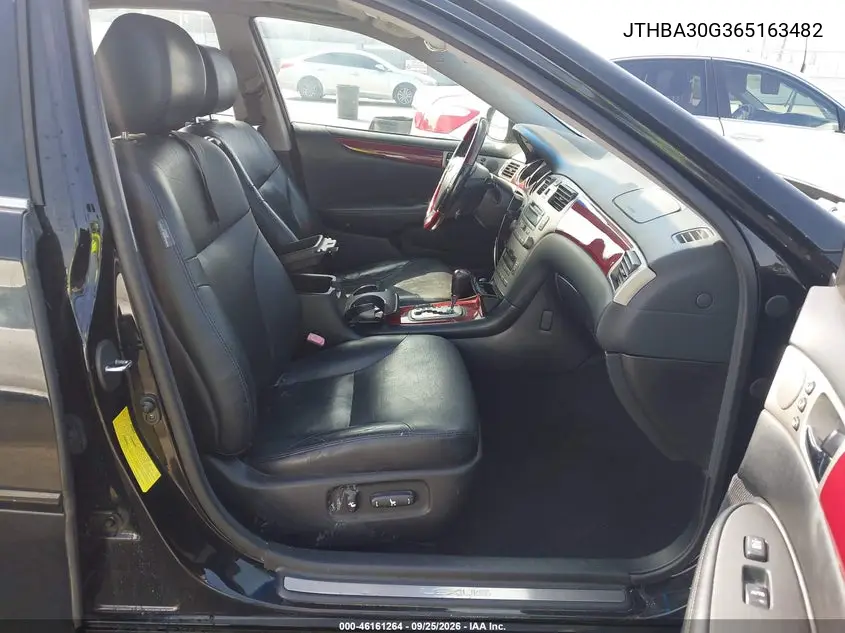 2006 LEXUS ES VIN JTHBA30G365163482 — фото 5