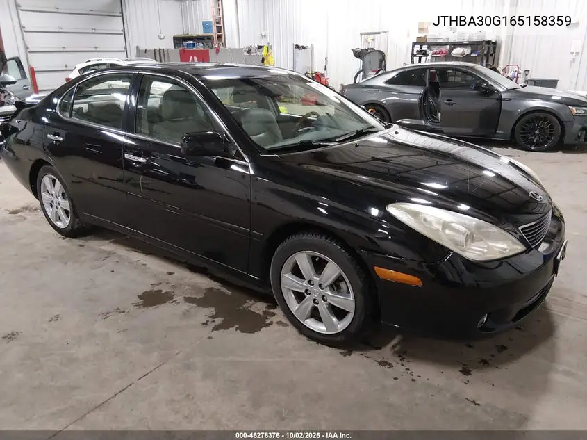 LEXUS ES 2006, VIN JTHBA30G165158359